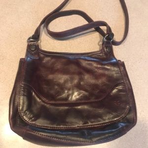 Frye crossbody leather purse